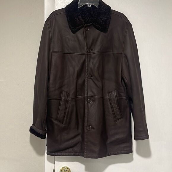 Valstar Milano Shearling Coat Men’s 48 - Picture 1 of 13